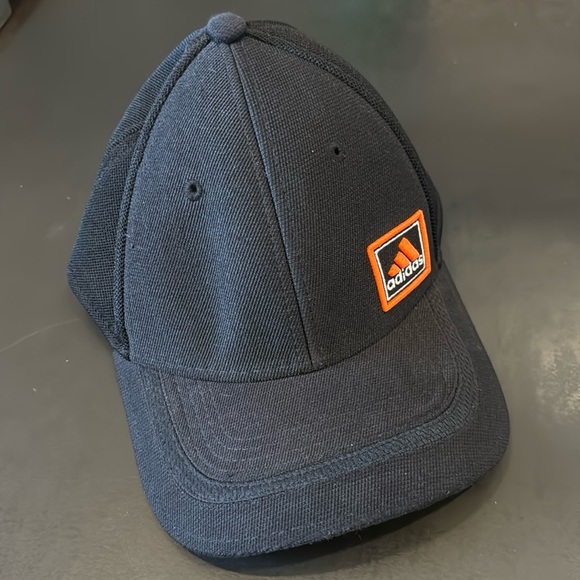 Adidas A-Flex CLIMALITE Baseball Cap Fitted Black Mesh Hat - Picture 1 of 10